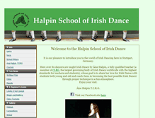 Tablet Screenshot of danceirish.de